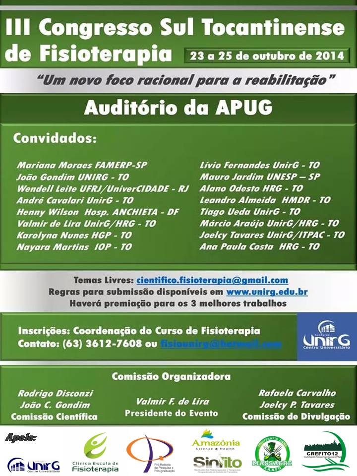 III Congresso Fisioterapia UnirG