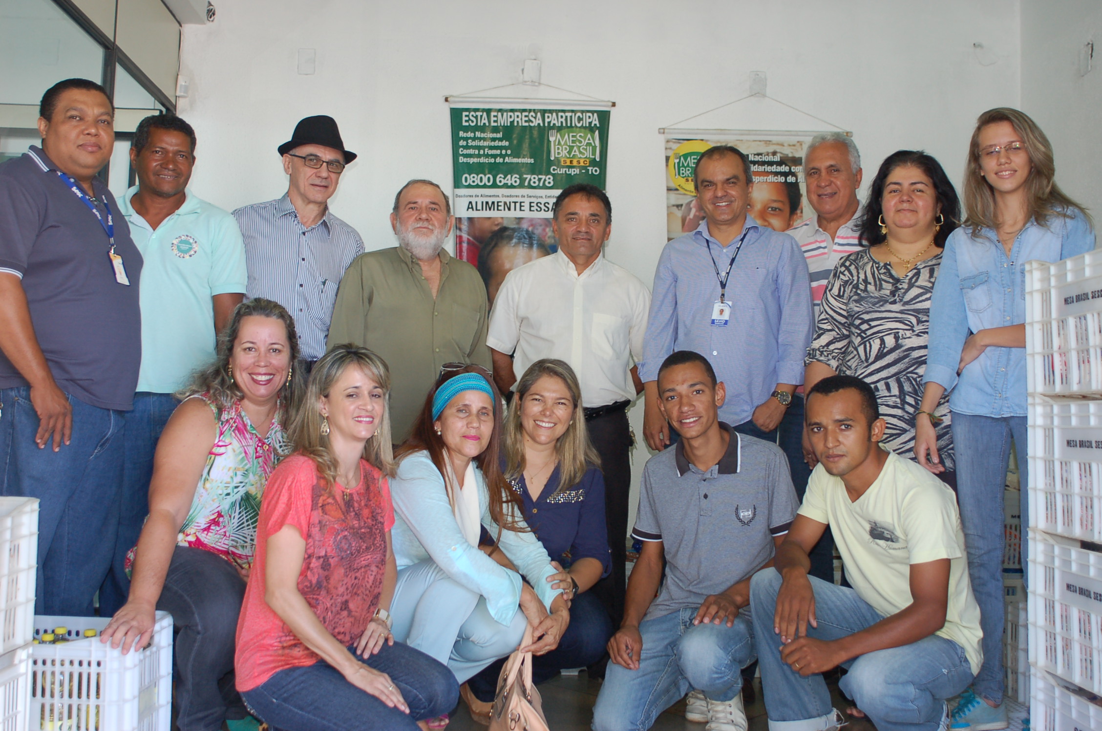 Entrega de alimentos Mesa Brasil Cidadao Universitario1