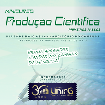 Minicurso Produção Cientifica FACE