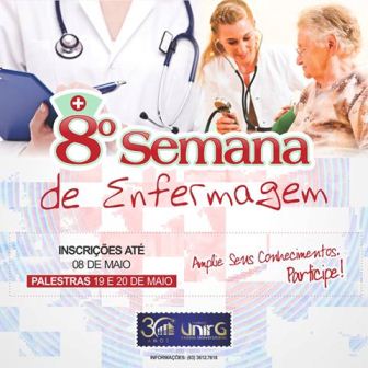 banner 8 semana de enfermagem