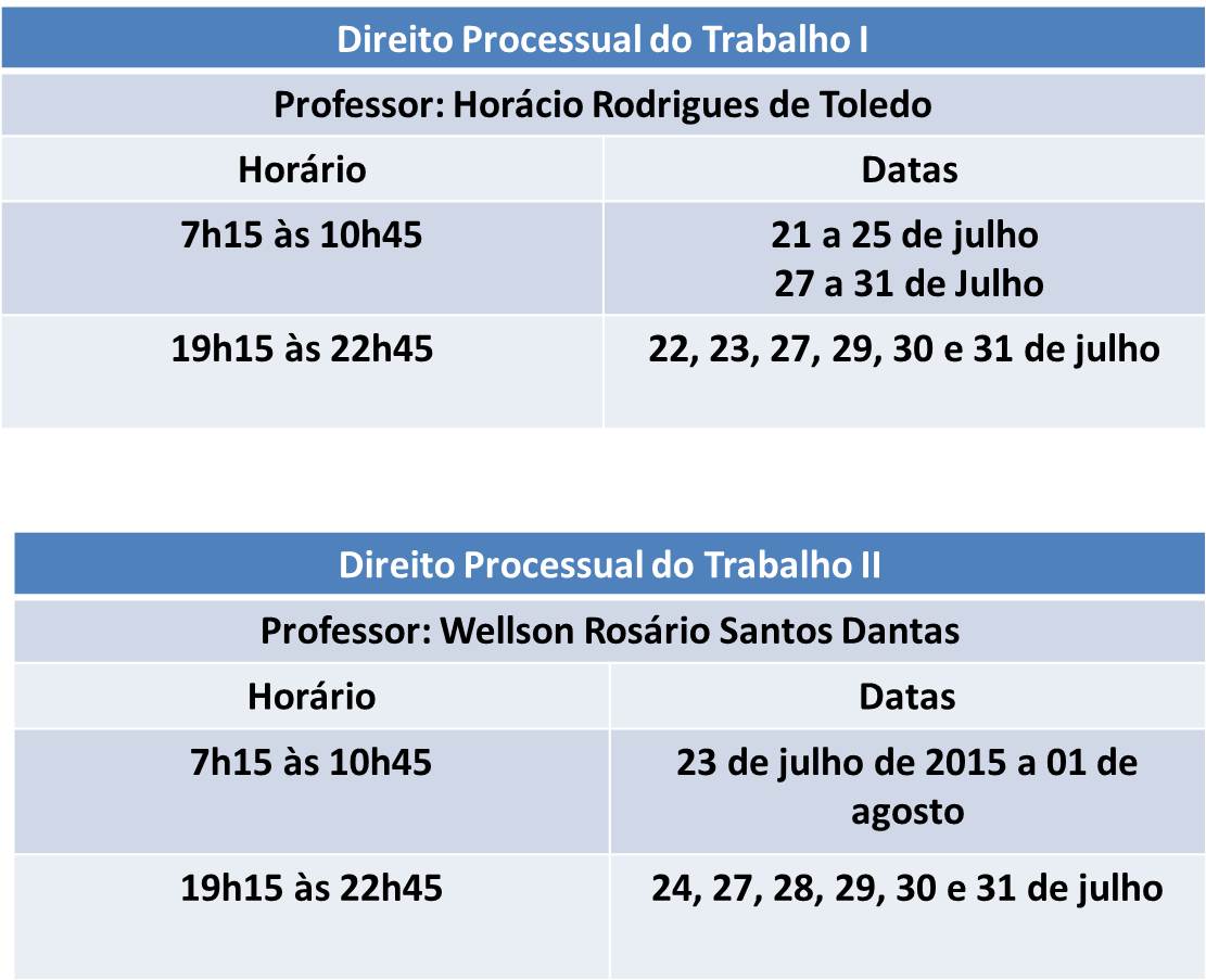 Cursos Especiais Direito