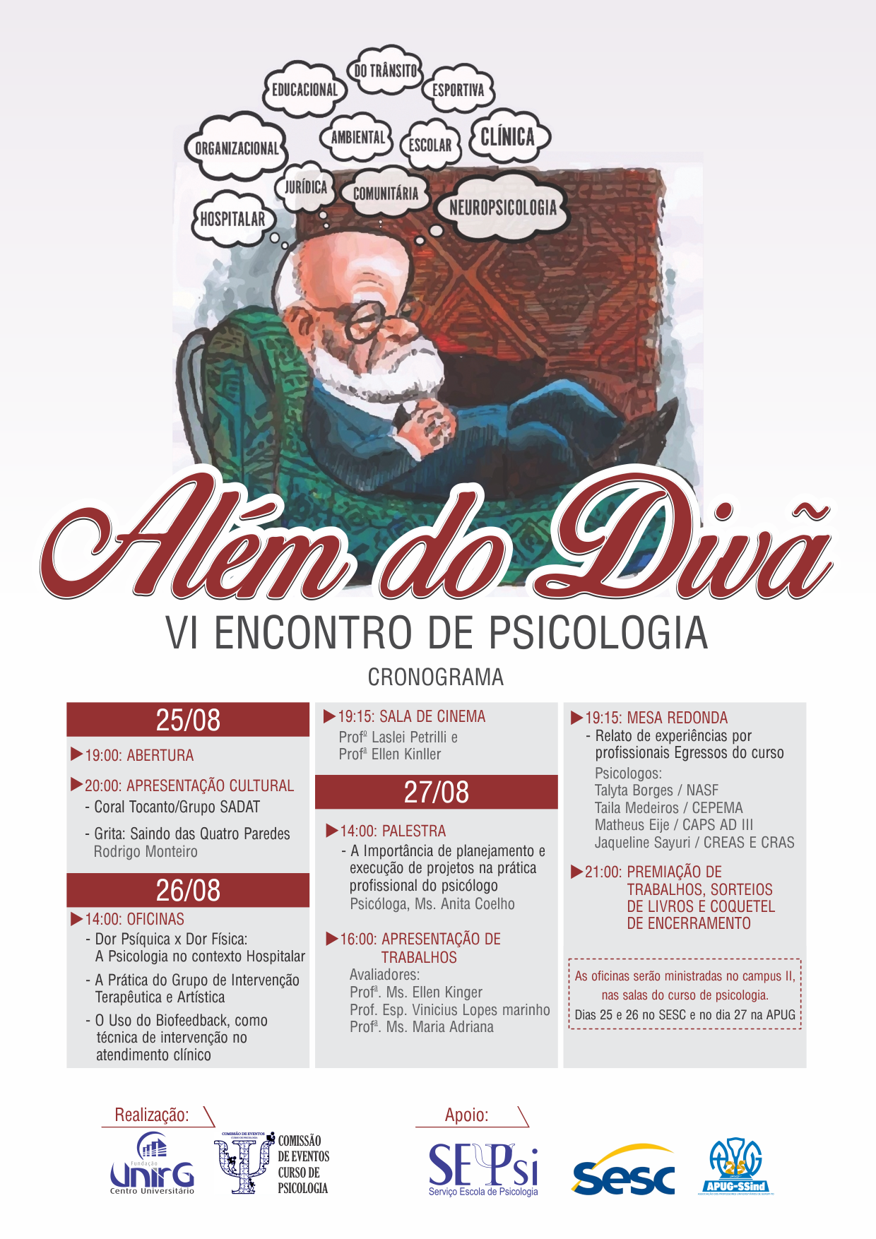 Panfleto Psicologia para materia