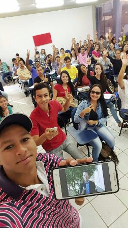 selfie vencedora