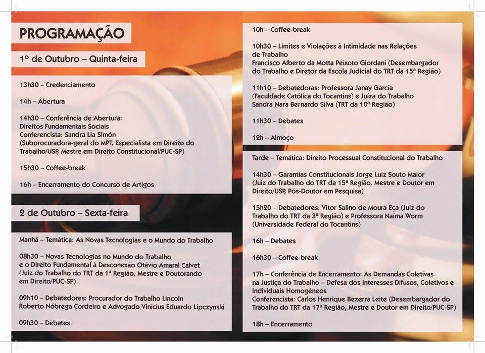 Seminario Toc Direito