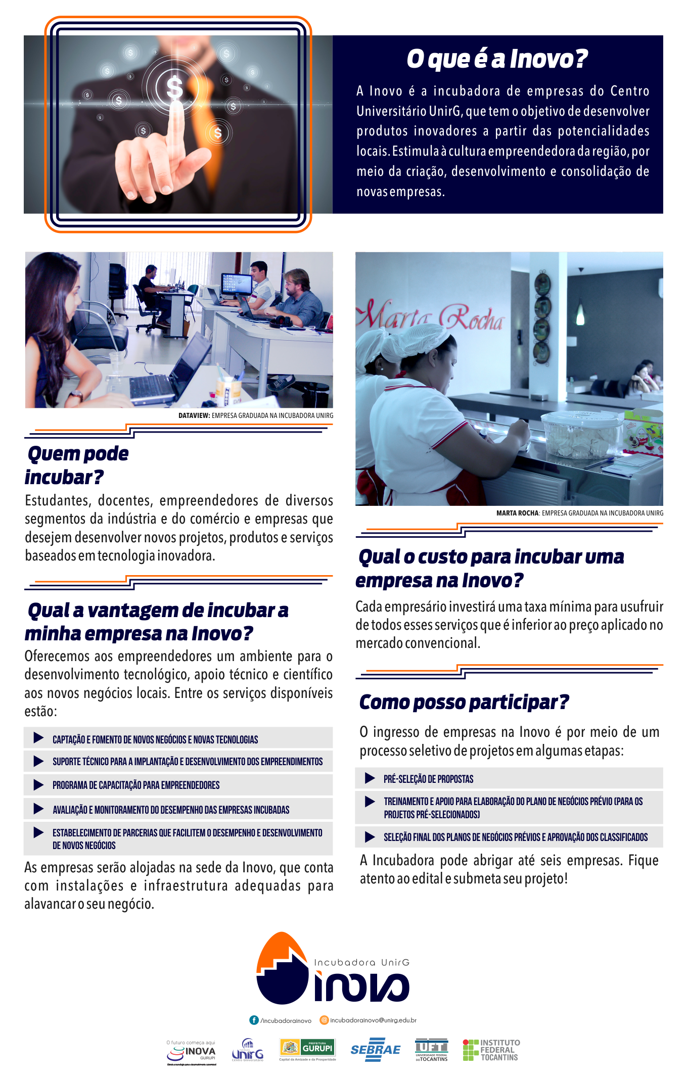 Inovo - Flyer para matéria