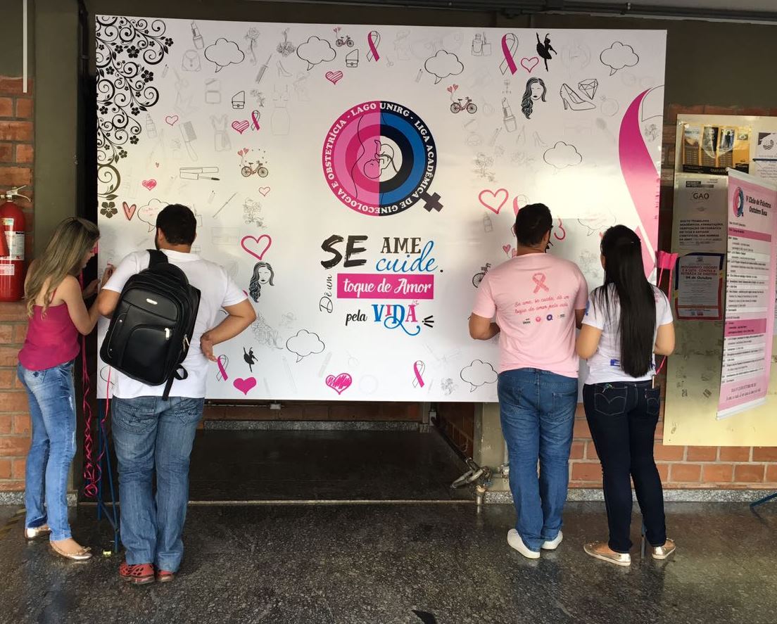 1Painel Lago Outubro Rosa