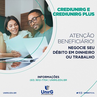 1crediunirg chamamento 2019